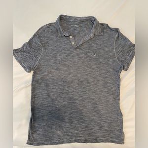John Varvatos Striped Polo Tee